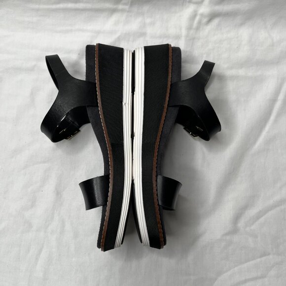 Cole Haan Womens Black OriginalGrand Peyton platform Sandals 8 B - Picture 8 of 12